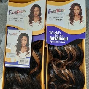 2 pk. FreeTress Synthetic Hair for Weaving